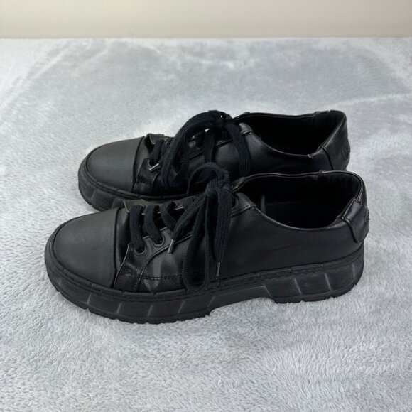 Viron 1968 Black Chunky Platform Shoes Men’s Size 41 EU - Picture 10 of 14